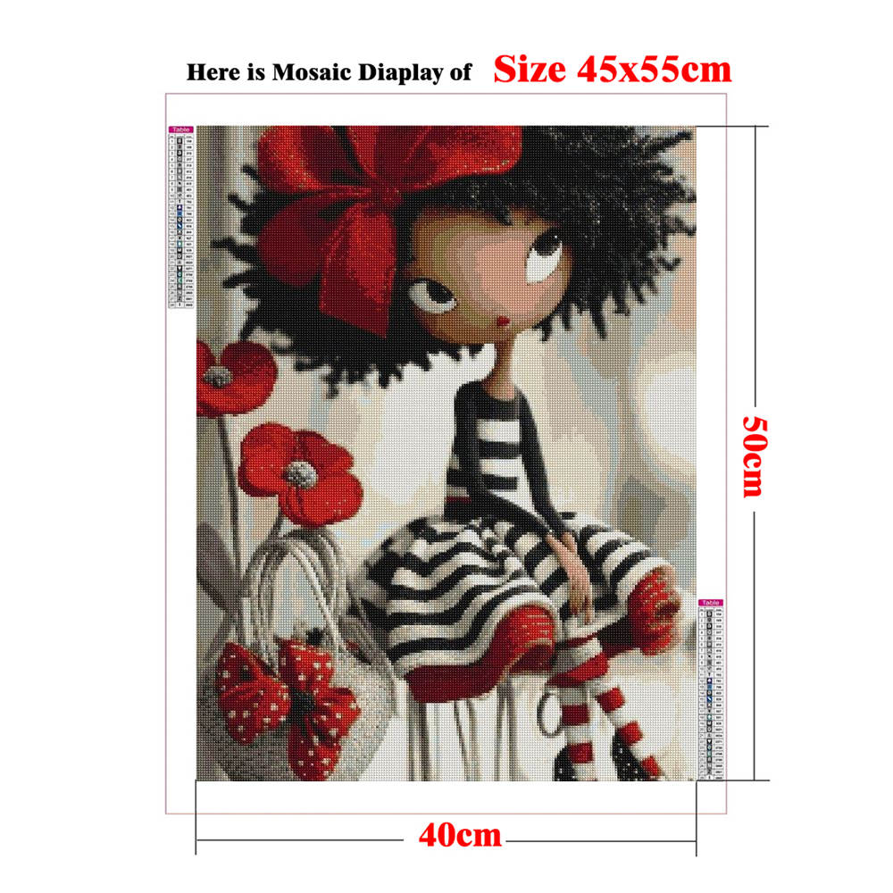 New DIY Diamond Painting Moder - Resin Art Wallpaper ulasan dan harga