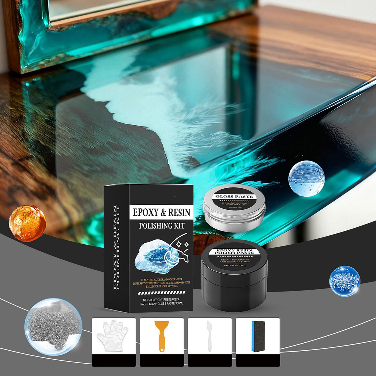 Epoxy Resin Polishing Kit - Cr - Resin Art Work ulasan dan harga