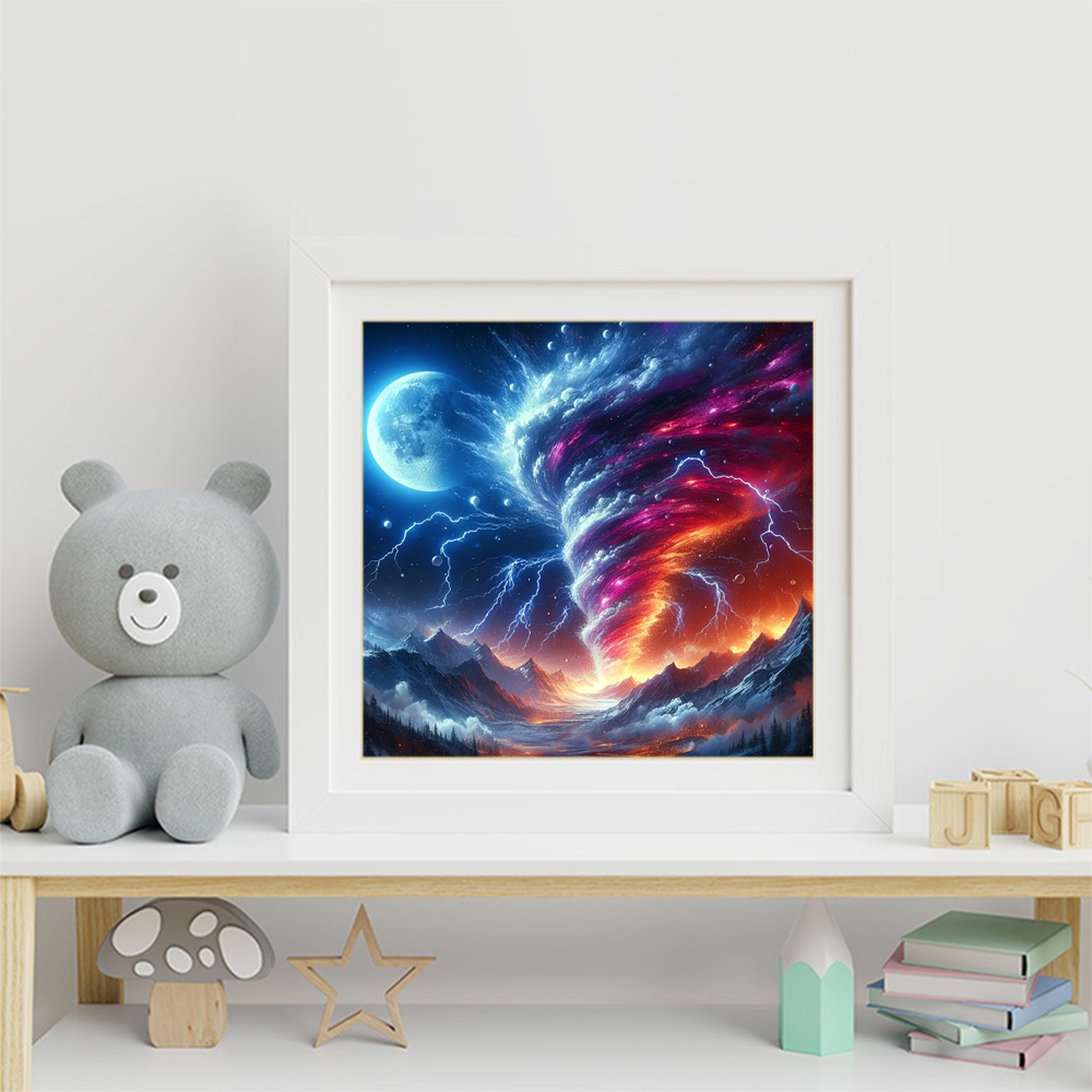 Evershine Full Square Diamond  - Resin Art Wallpaper ulasan dan harga