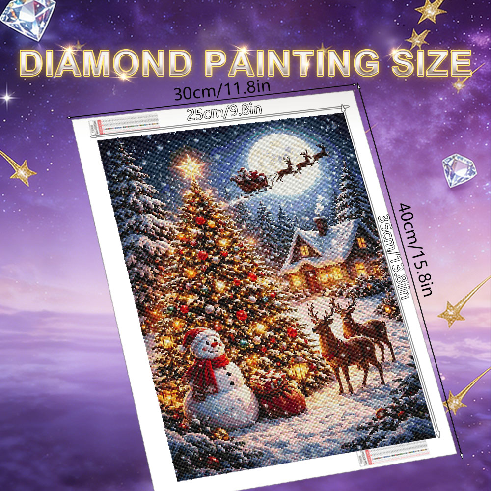 HUACAN Diamond Art Painting Tr - Resin Art Wallpaper ulasan dan harga